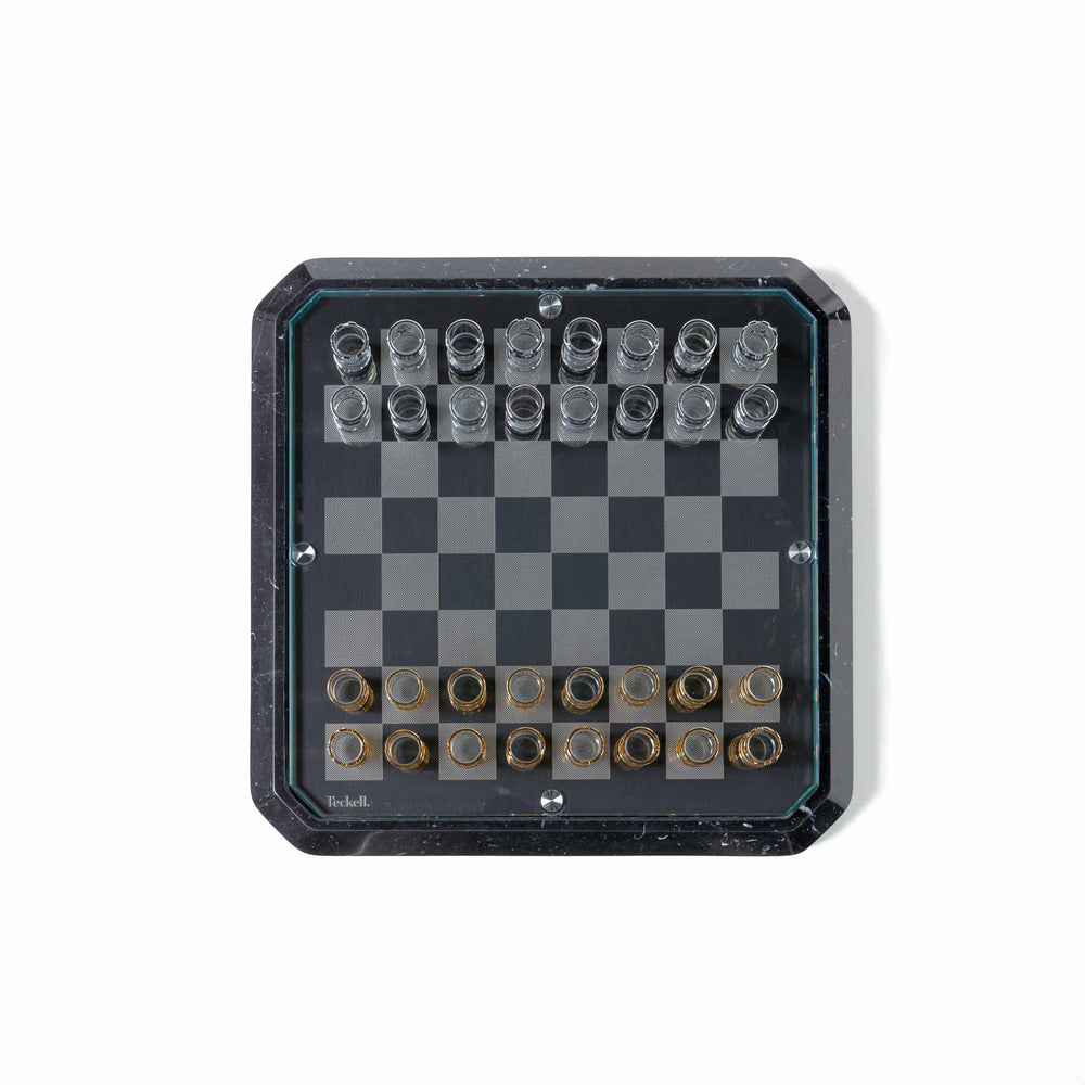 Backgammon and Checkers Game Board STRATEGO by Lorenzo DiGiovanni for Teckell 02