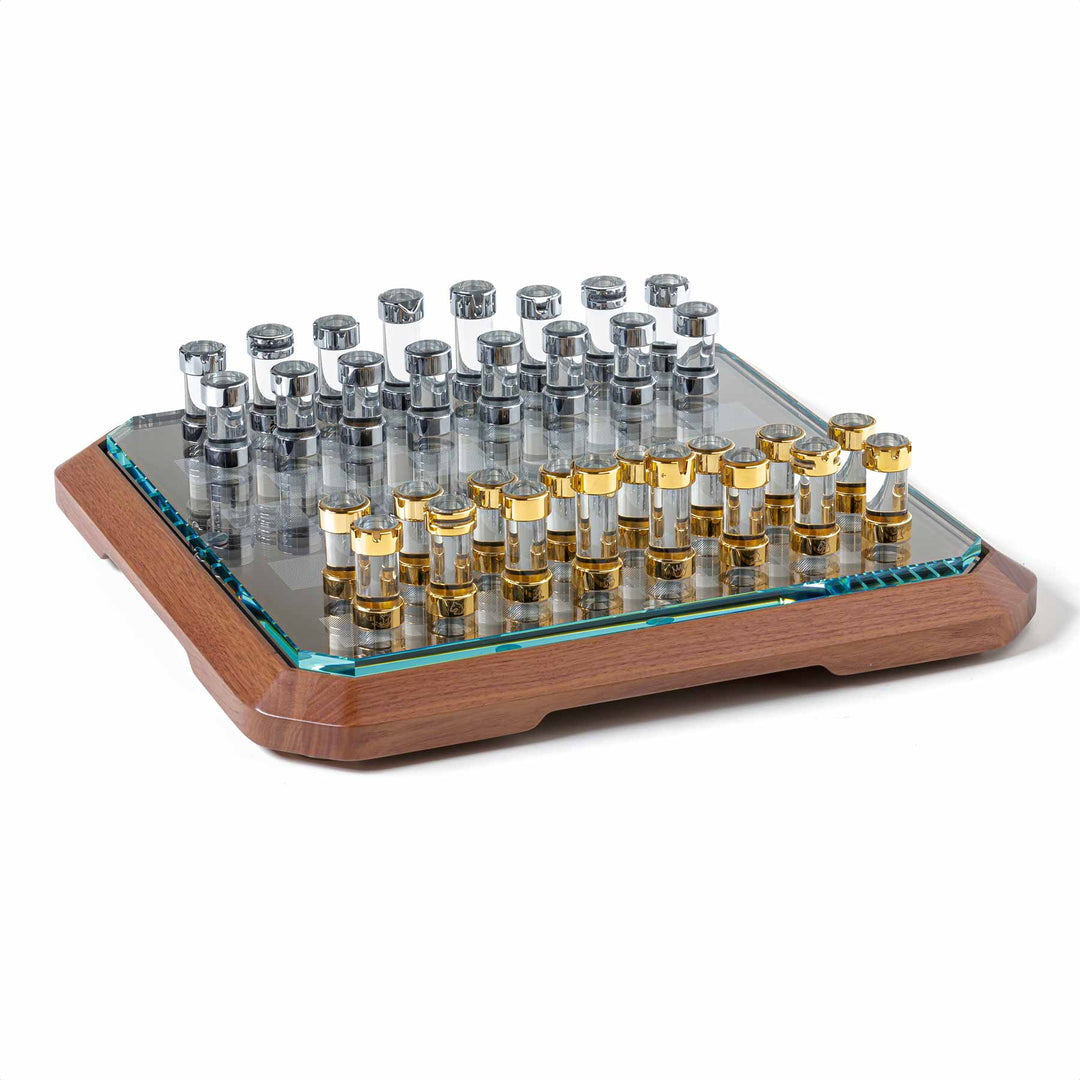 Chess Game Board STRATEGO  by Lorenzo DiGiovanni for Teckell 01
