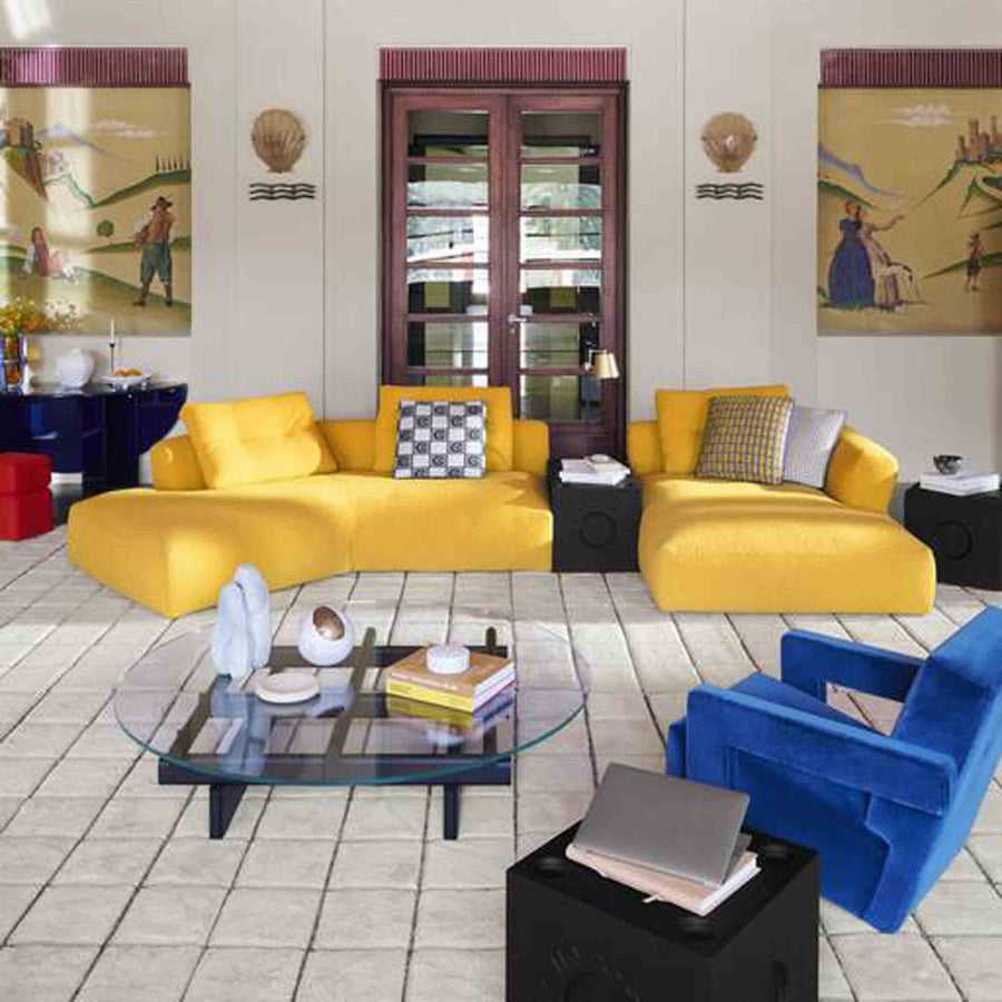 Sahara Grid Wool Rug by Cassina – Contemporary | Design Italy
