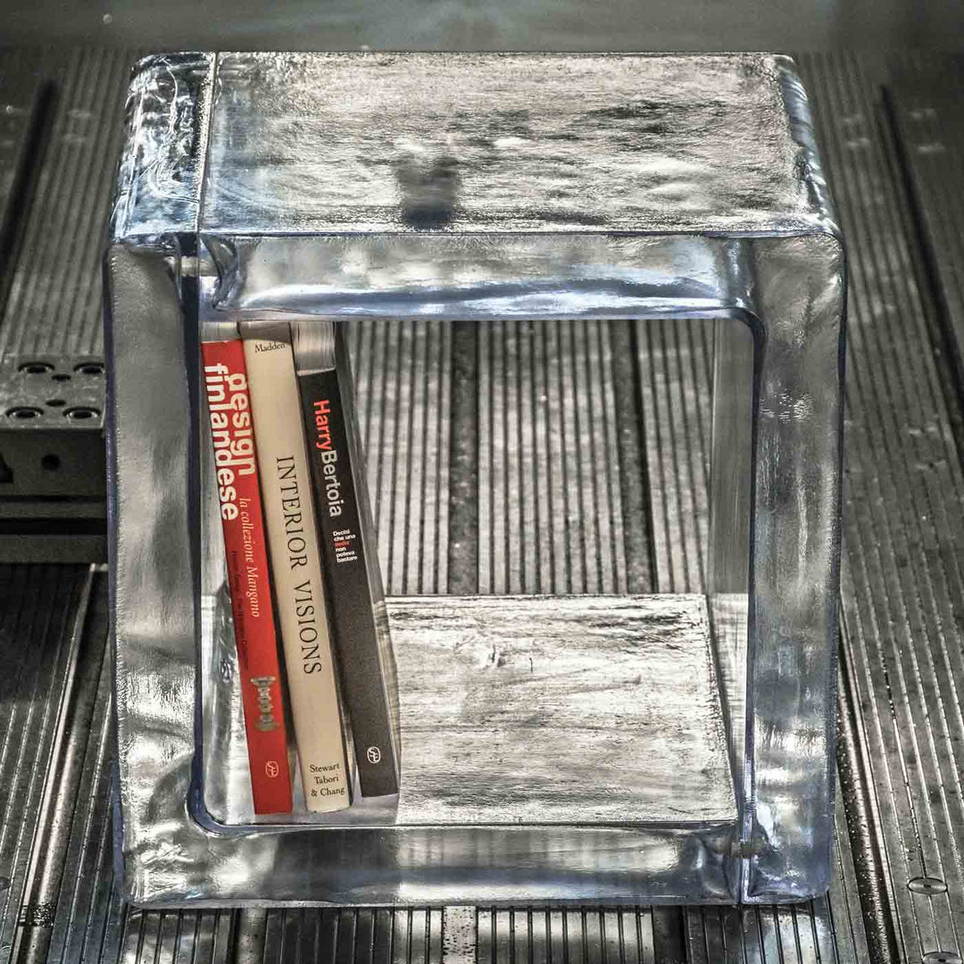 Cubic Clear Coffee Table SESSANTANOVE by Sturm Milano - Design Italy