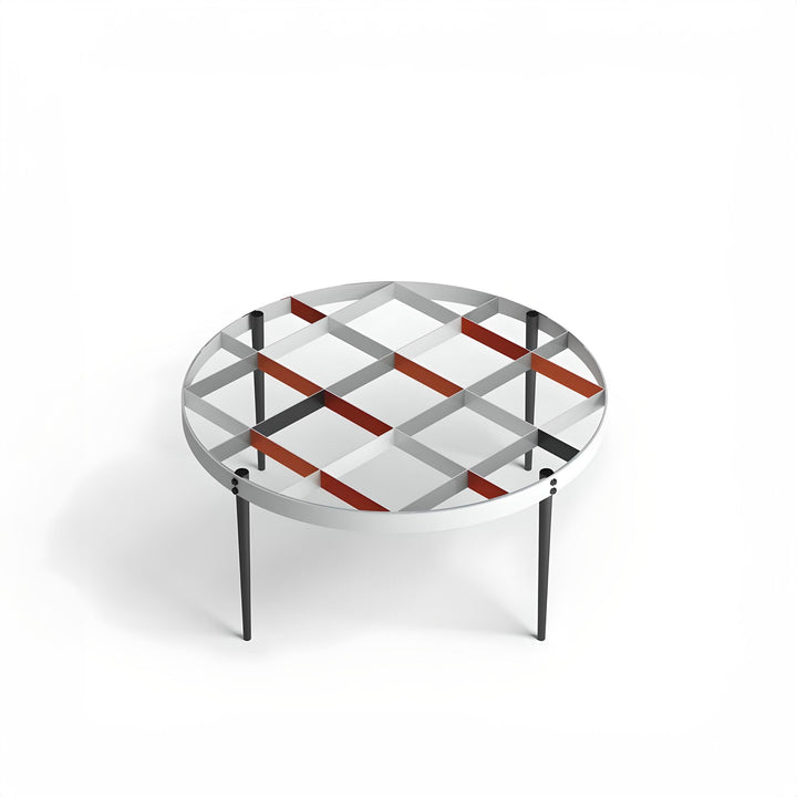 Glass Coffee Table D.555.1 by Gio Ponti for Molteni&C