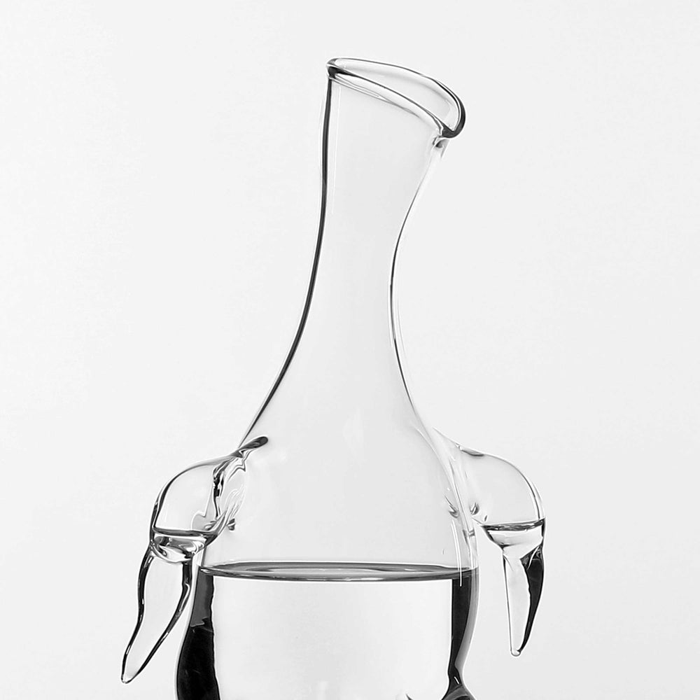 Glass Decanter GAJINA by Simone Crestani 02