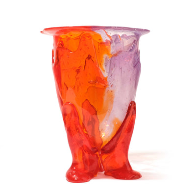 Resin Vase AMAZONIA Orange Lilac by Gaetano Pesce for Fish Design 01