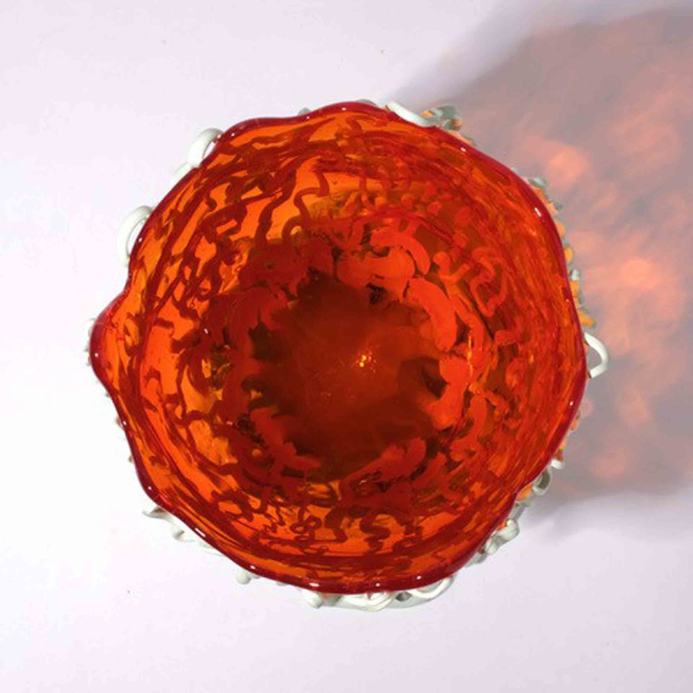 Resin Vase MEDUSA Orange by Gaetano Pesce for Fish Design 04