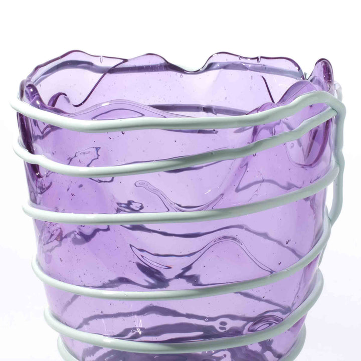 Resin Vase POMPITU II Lilac by Gaetano Pesce for Fish Design 03