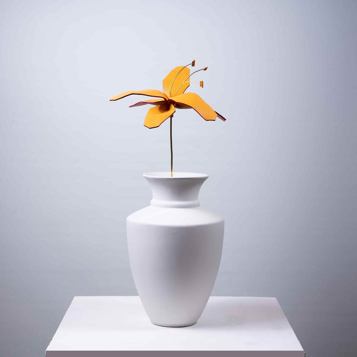 Leather Decorative Object ÈDEN by MARCO Atelier