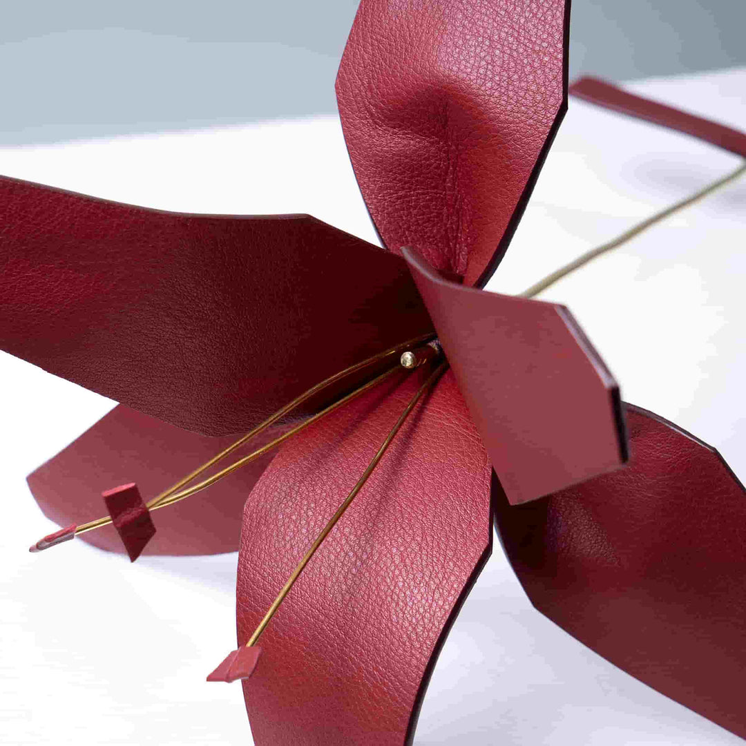 Leather Decorative Object ÈDEN by MARCO Atelier