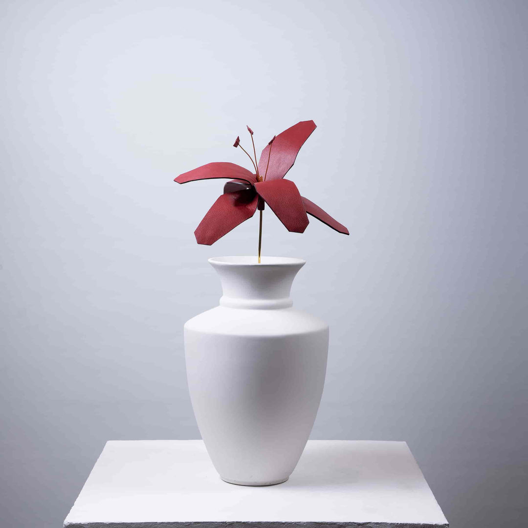 Leather Decorative Object ÈDEN by MARCO Atelier