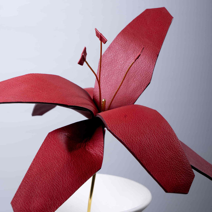 Leather Decorative Object ÈDEN by MARCO Atelier