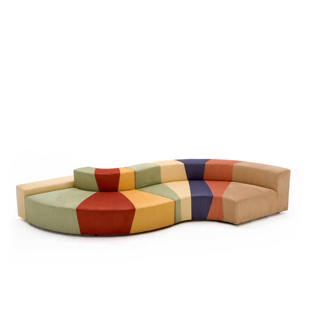 Modular Sofa MULTILOVE by Space Time for Giovannetti 01
