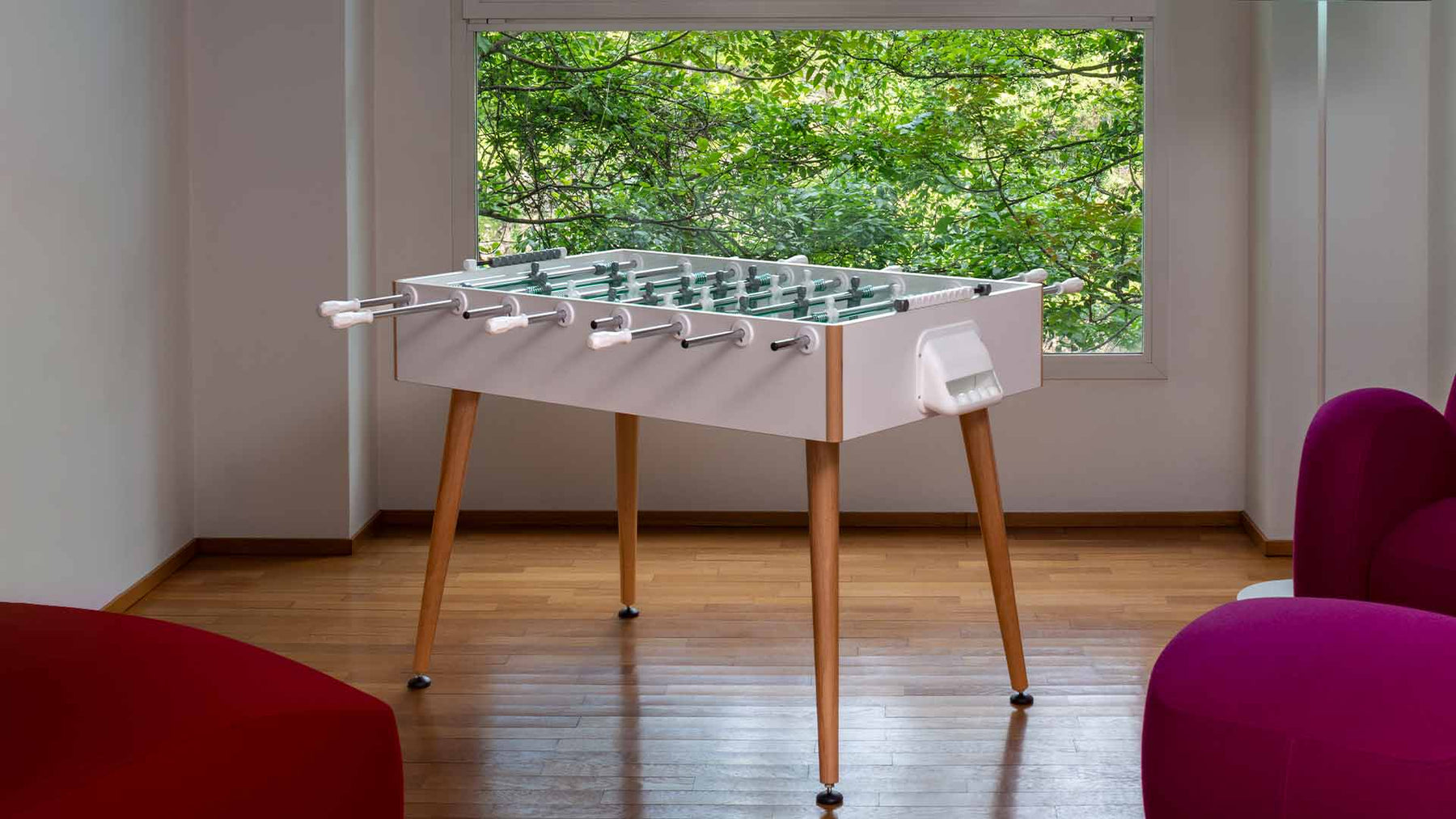 Have fun with friends and the whole family with stylish Foosball tables by FAS Pendezza - Design Italy