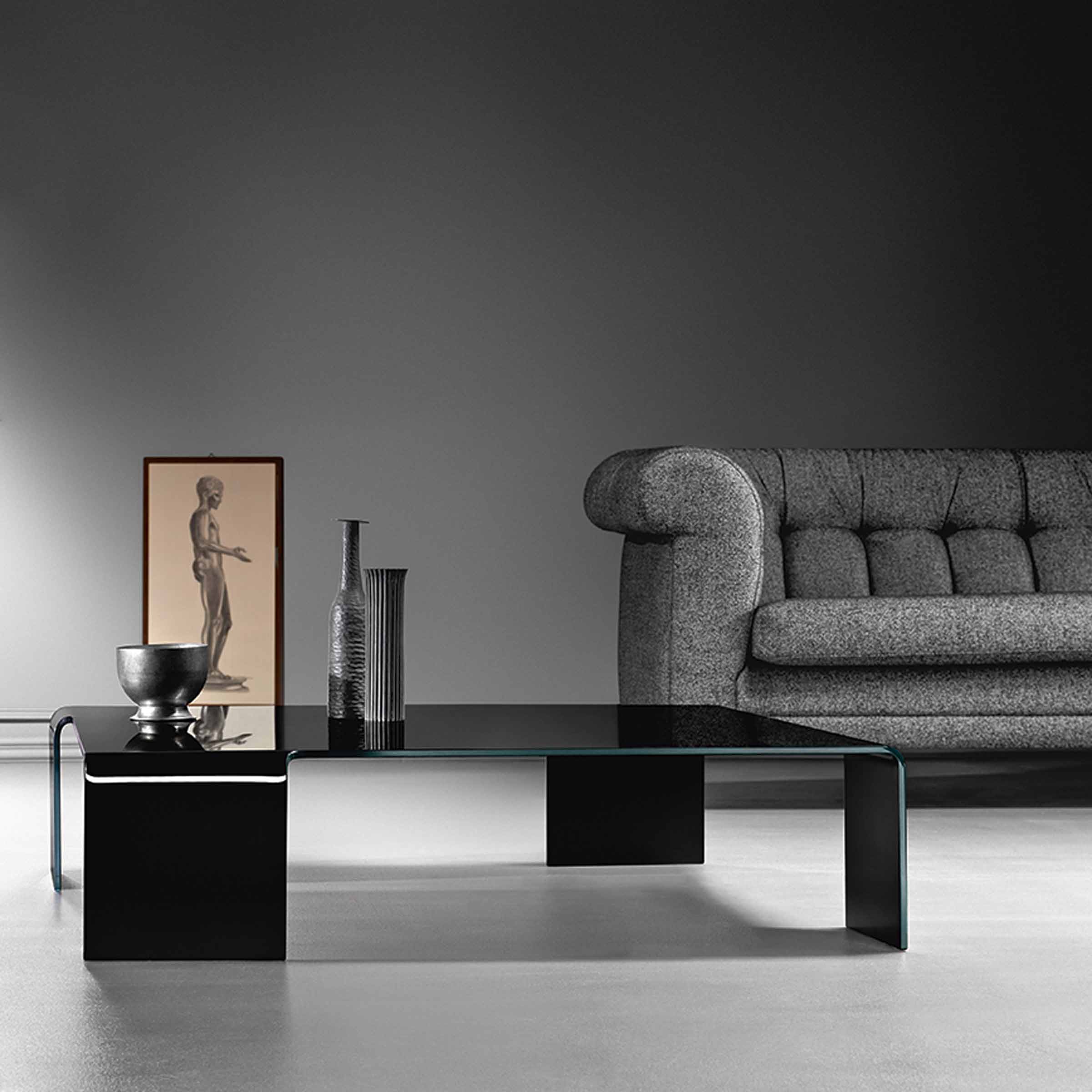 Glass Coffee Table NEUTRA by Rodolfo Dordoni for FIAM |Design Italy