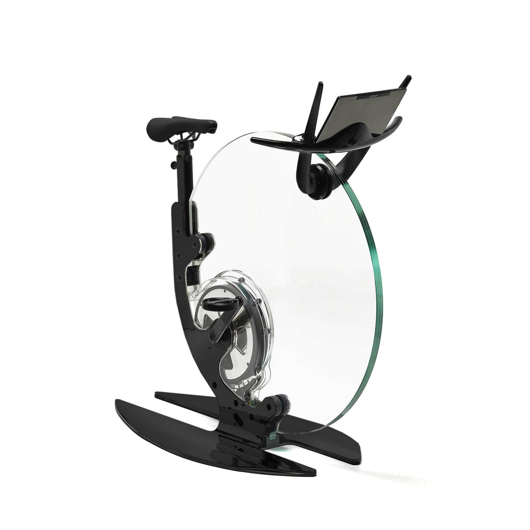 Wenoker Cyclette, bicicletta da interno con onitor LCD, cyclette con supporto per pad, portata Wenoker Cyclette, bicicletta da interno con onitor LCD, cyclette con supporto per pad, portata