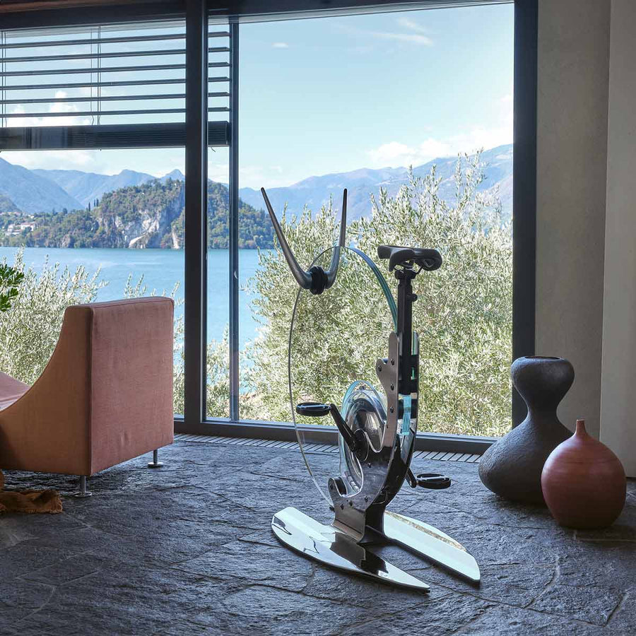 Glass Cyclette CICLOTTE by Luca Schieppati for Teckell