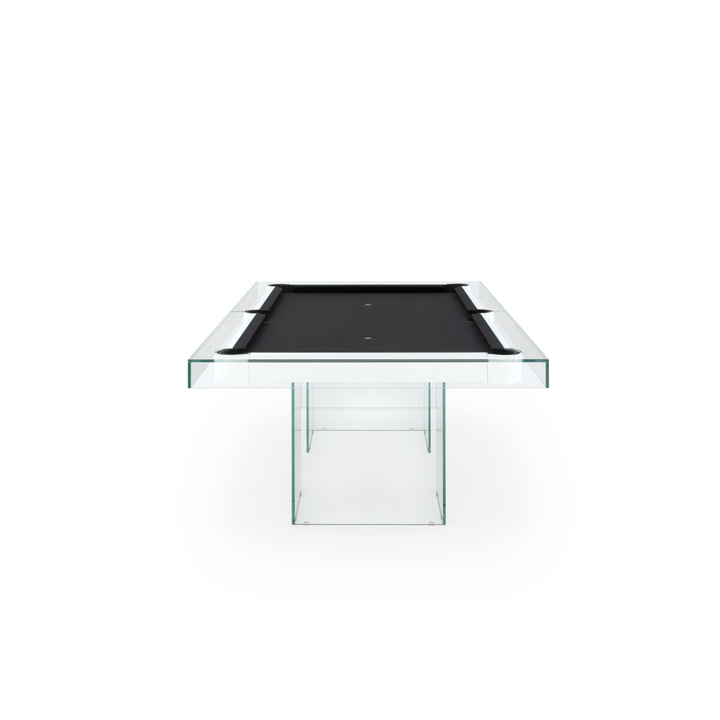 Glass Pool Table SHADOW by Basaglia and Rota Nodari for FAS Pendezza