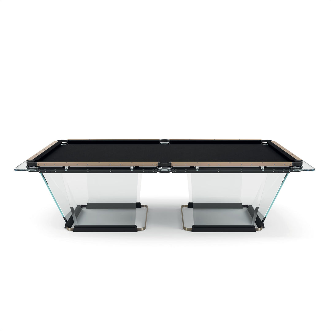 Glass Pool Table T1.1 Bronze by Marc Sadler for Teckell 01