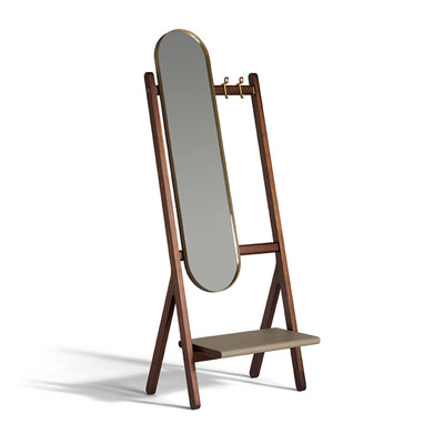 Standing Mirror with Hangers REN by Neri&Hu for Poltrona Frau 01