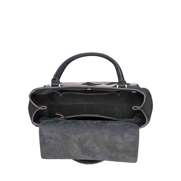 Top Handle Leather Bag AURORA by Buti Pelletterie 4