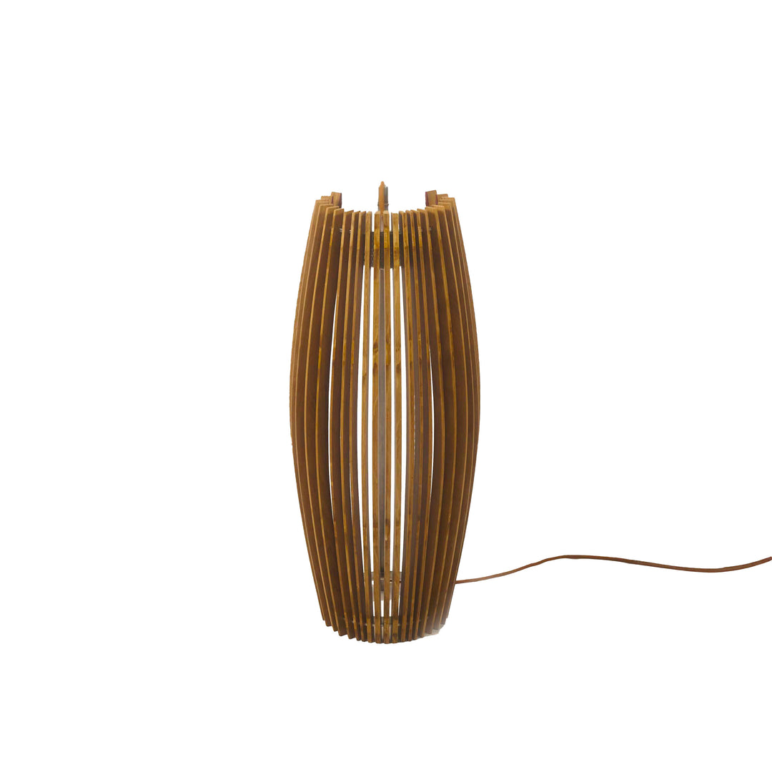 Wood Floor Lamp IBLA by Andrea Riva, Francesco De Luca, Caia Rossa for Winetage 01