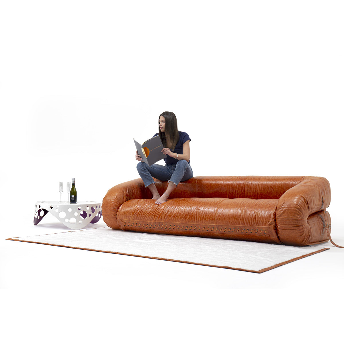 Folding Sofa ANFIBIO by Alessandro Becchi for Giovannetti. Shop on