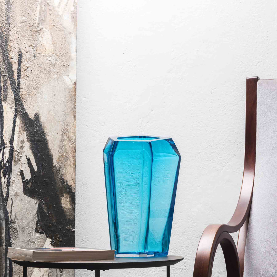 Murano Glass Vase KASTLE by Karim Rashid for Purho 06