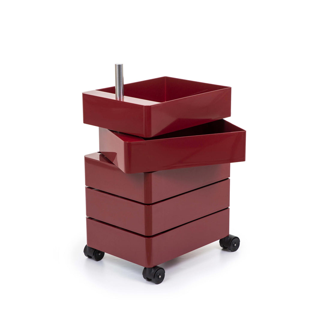 Drawer Unit on Wheels 360° by Konstantin Grcic for Magis 06