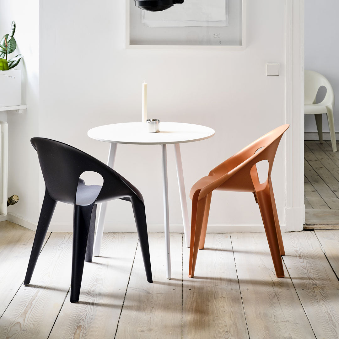 Outdoor Stackable Armrest Chair BELL by Konstantin Grcic for Magis