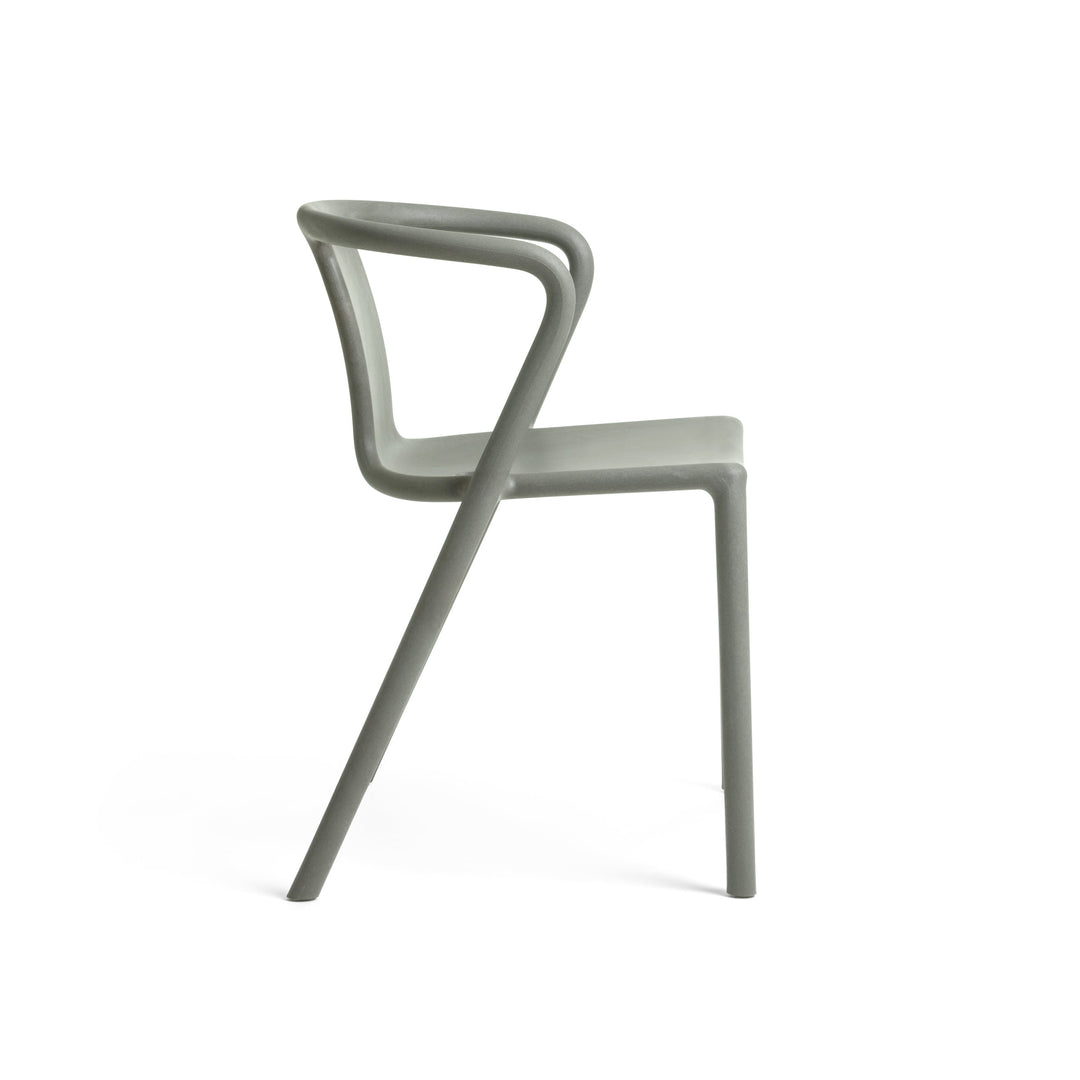 Outdoor Stackable Armrest Chair RE AIR by Jasper Morrison for Magis 03