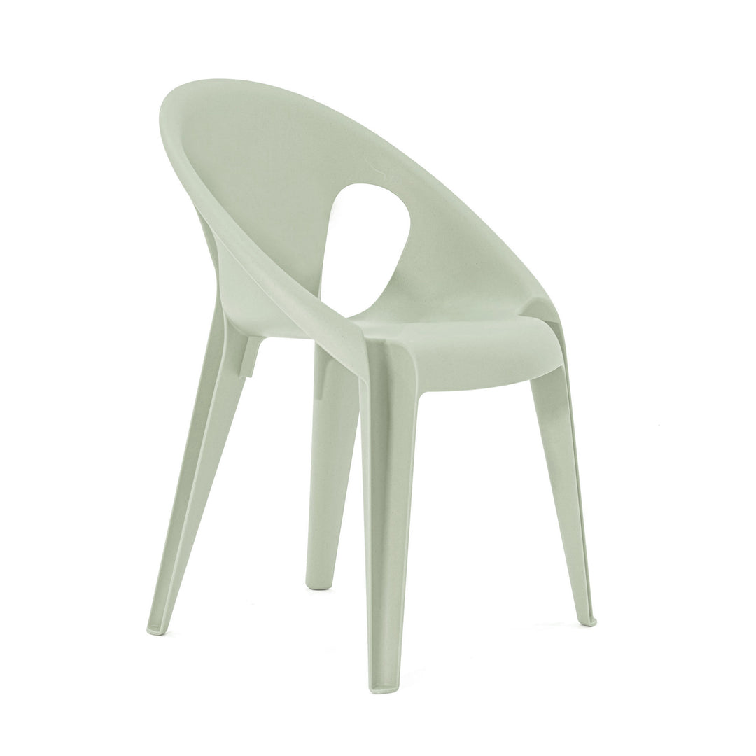 Outdoor Stackable Armrest Chair BELL by Konstantin Grcic for Magis 01