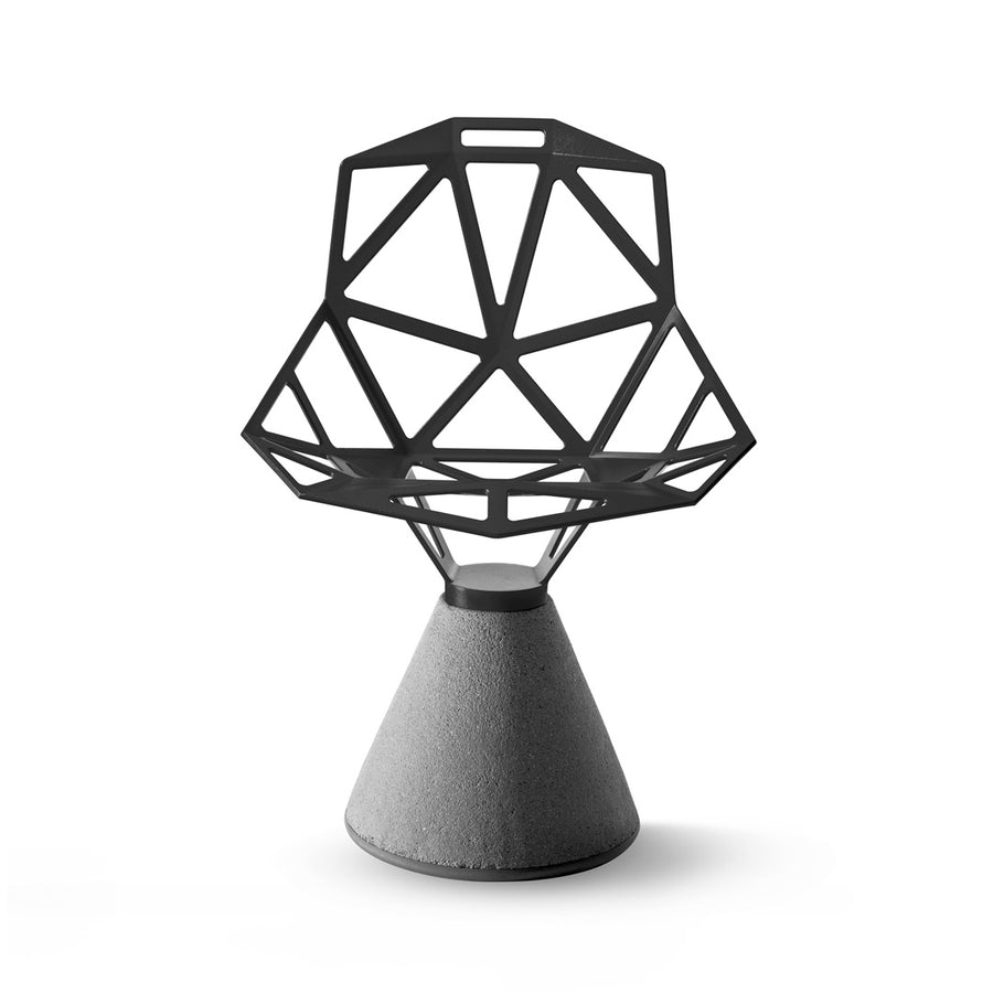 Outdoor Swivel Chair with Concrete Base ONE by Konstantin Grcic for Magis 05