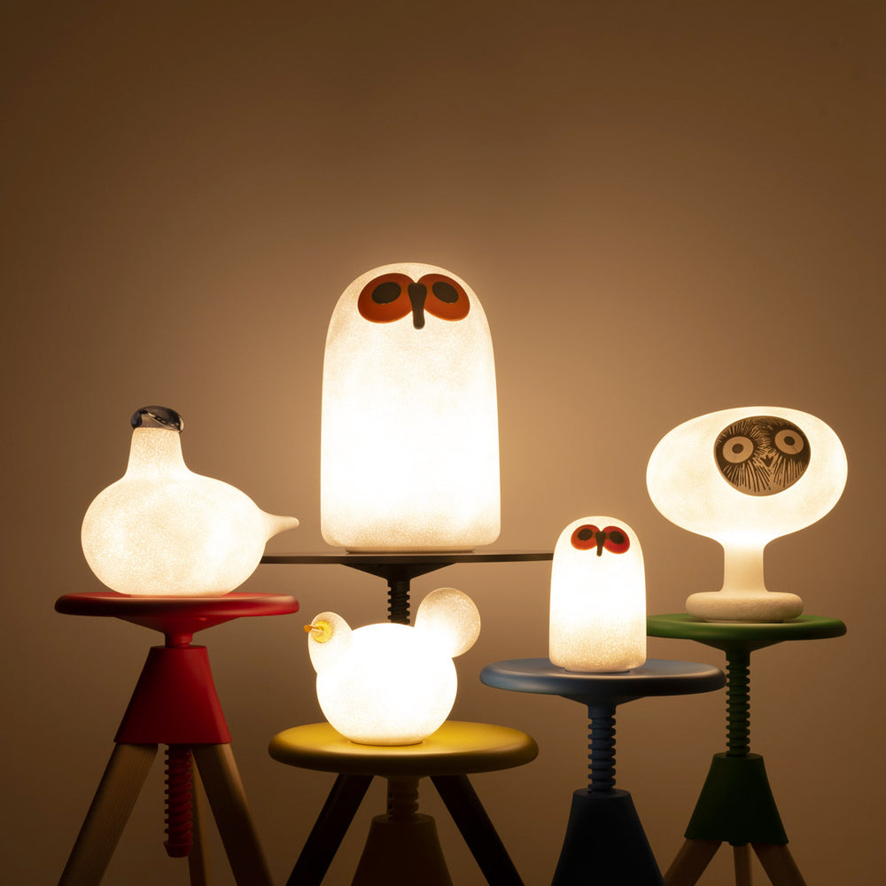 Rechargeable Table Lamp SIRI by Oiva Toikka for Magis 02