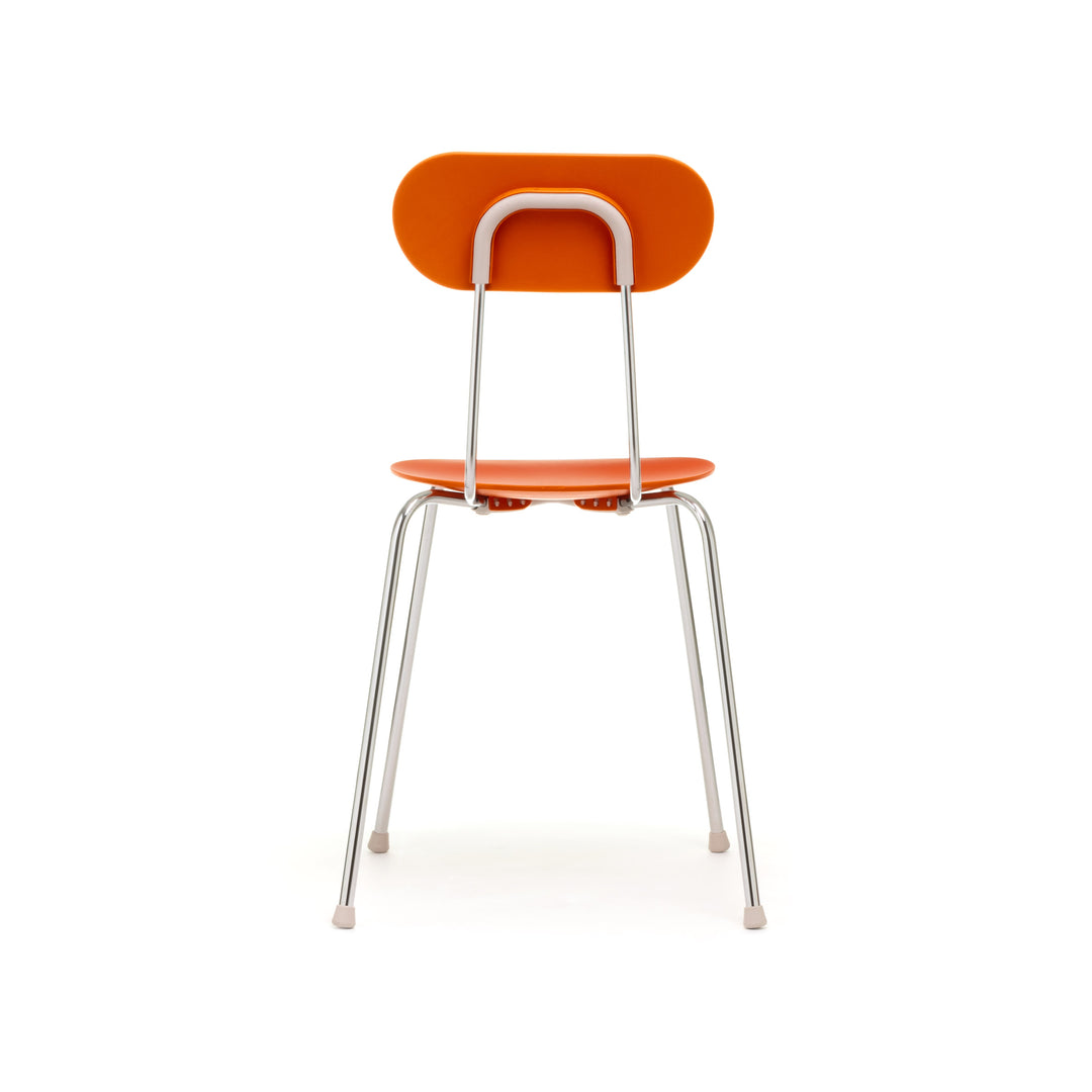Metal Stackable Chair MARIOLINA Set of Two by Enzo Mari for Magis 07
