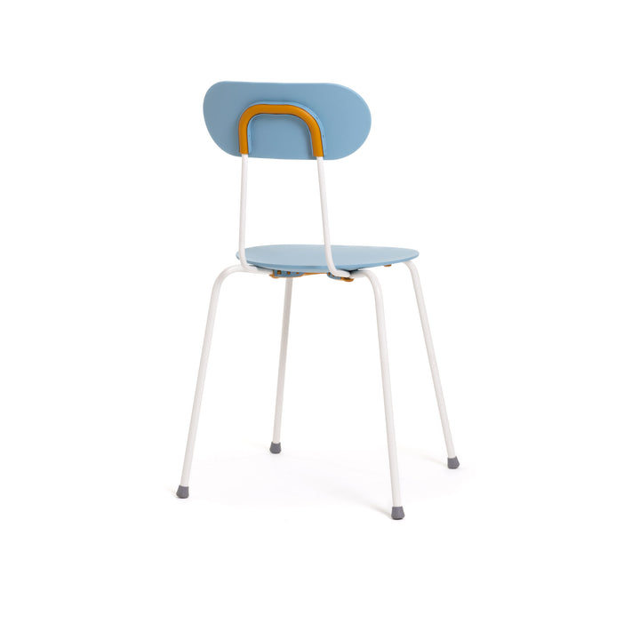 Metal Stackable Chair MARIOLINA Set of Two by Enzo Mari for Magis 06