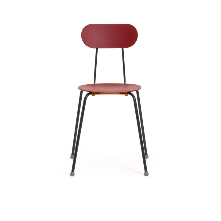 Metal Stackable Chair MARIOLINA Set of Two by Enzo Mari for Magis 011