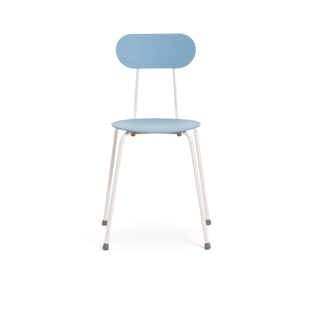 Metal Stackable Chair MARIOLINA Set of Two by Enzo Mari for Magis 012