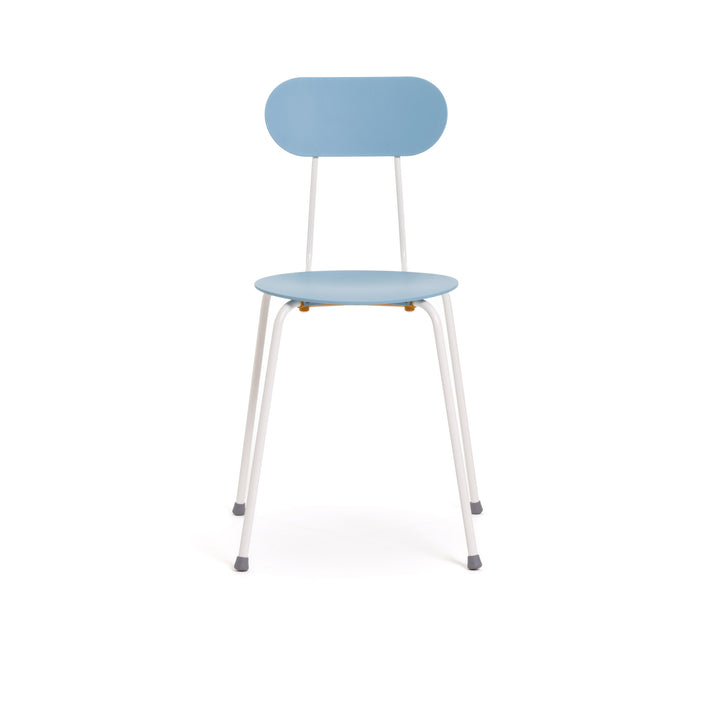 Metal Stackable Chair MARIOLINA Set of Two by Enzo Mari for Magis 012