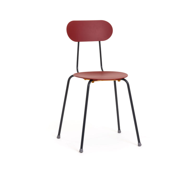 Metal Stackable Chair MARIOLINA Set of Two by Enzo Mari for Magis 013
