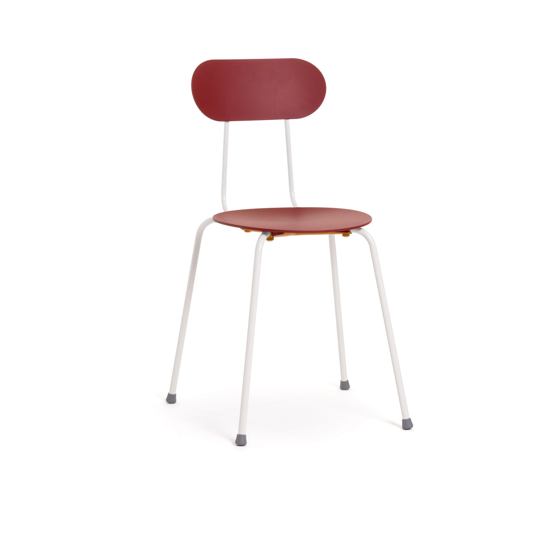 Metal Stackable Chair MARIOLINA Set of Two by Enzo Mari for Magis 02