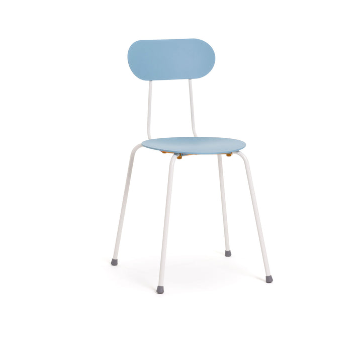 Metal Stackable Chair MARIOLINA Set of Two by Enzo Mari for Magis 014