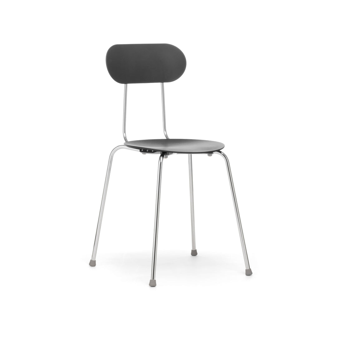 Metal Stackable Chair MARIOLINA Set of Two by Enzo Mari for Magis 015