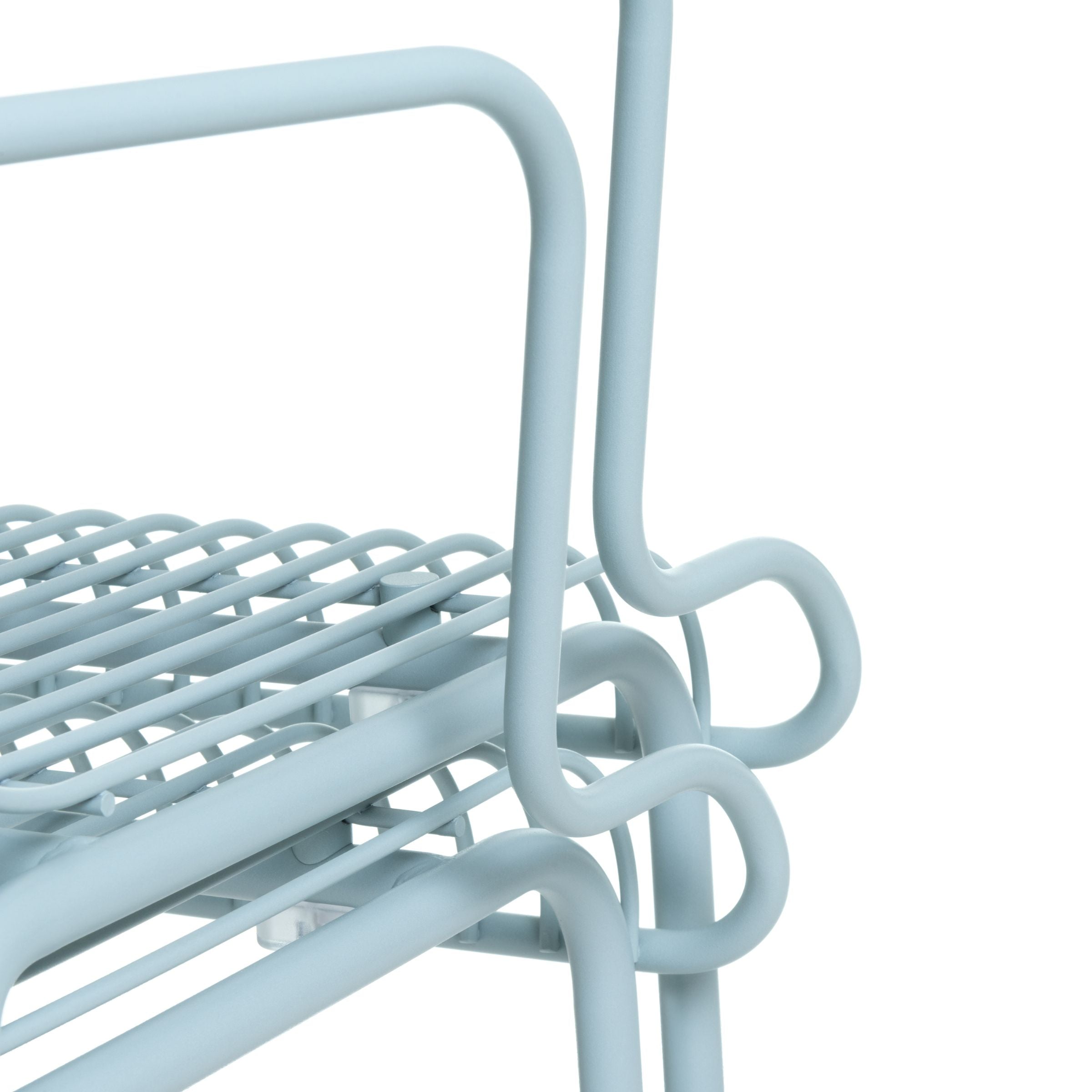Outdoor Metal Armrest Chair SOUTH by Konstantin Grcic for Magis