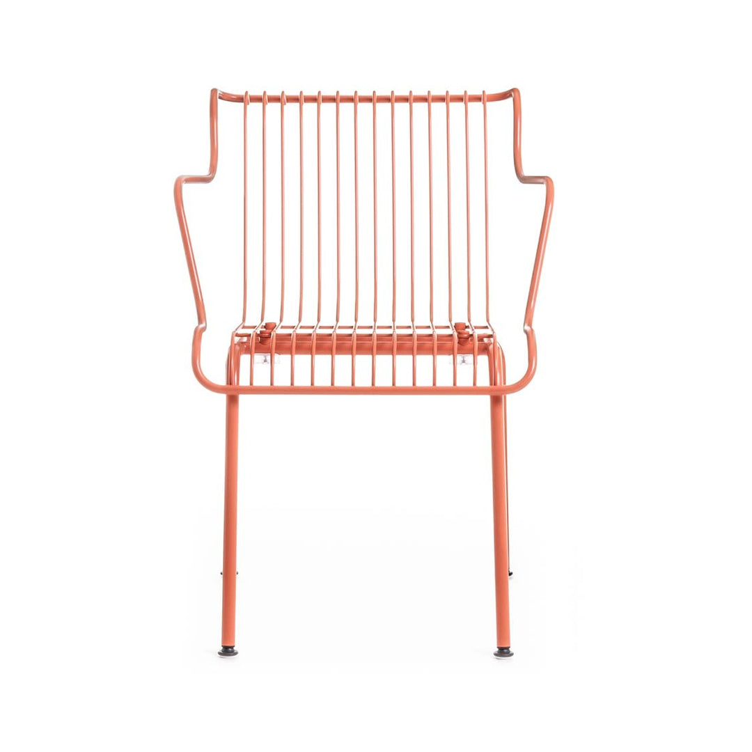 Outdoor Metal Armrest Chair SOUTH by Konstantin Grcic for Magis 01