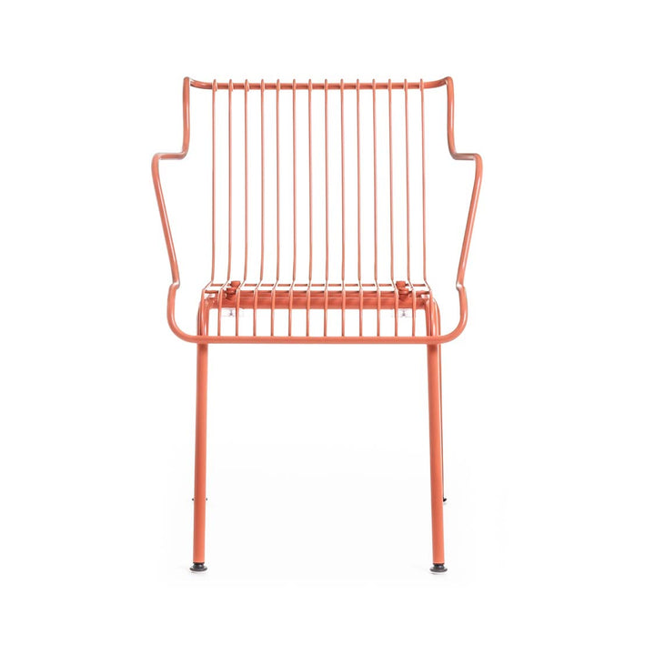 Outdoor Metal Armrest Chair SOUTH by Konstantin Grcic for Magis 01