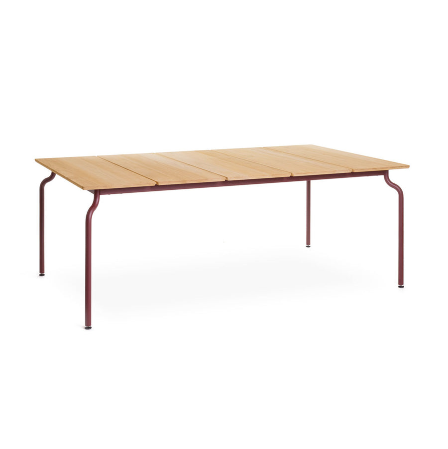 Outdoor Wood Dining Table SOUTH by Konstantin Grcic for Magis 01