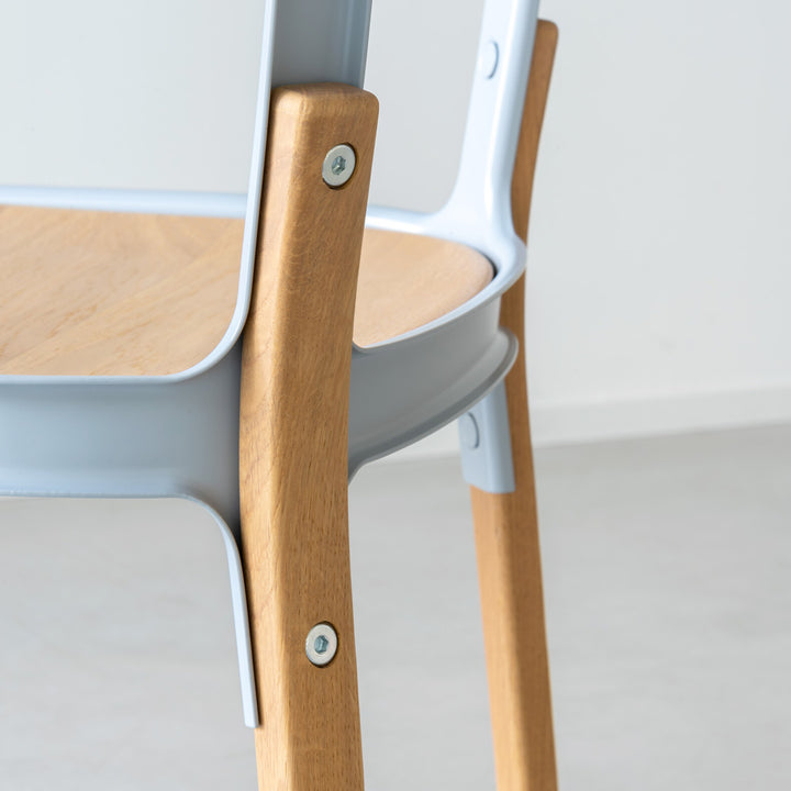 Wood Chair STEELWOOD by Ronan & Erwan Bouroullec for Magis 04