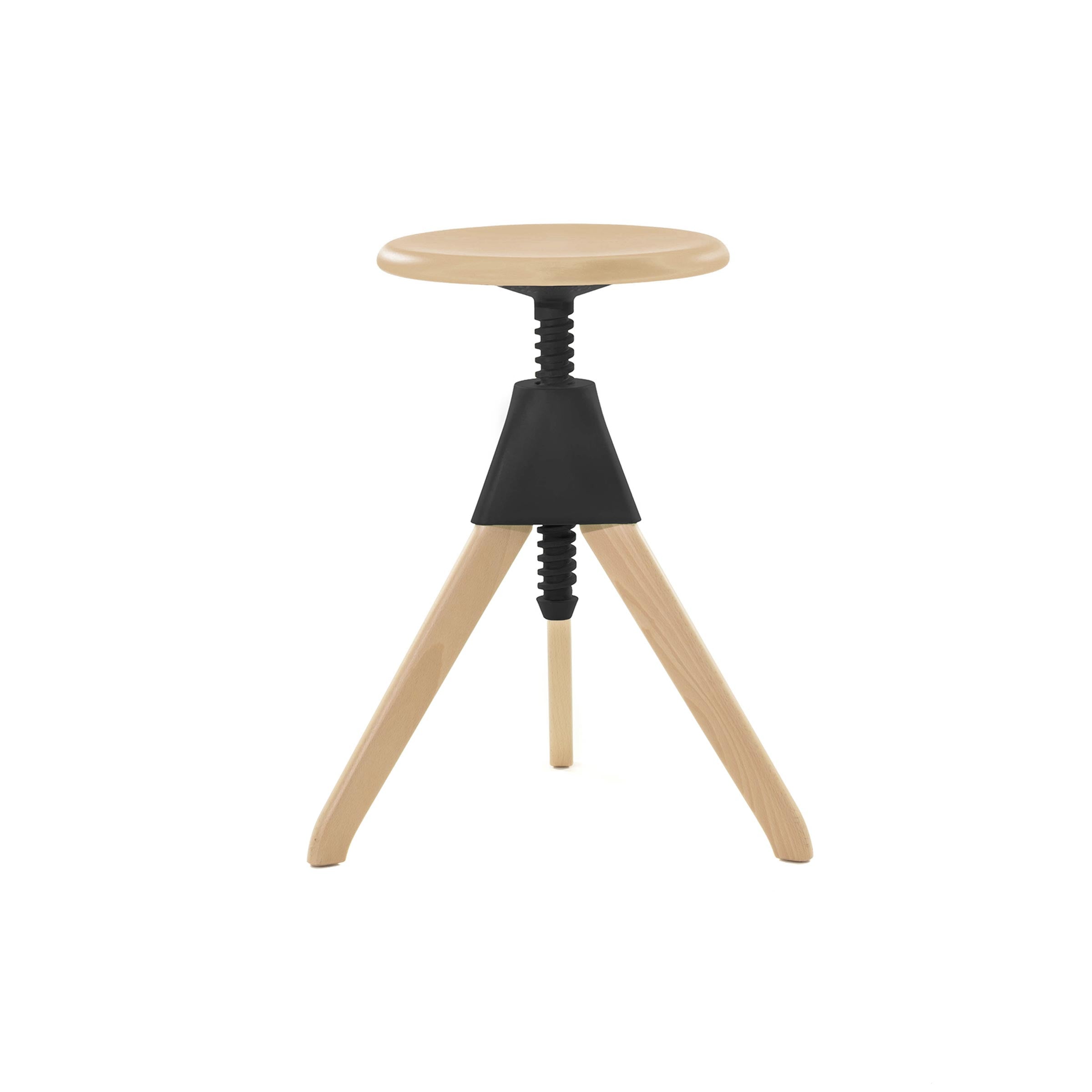 Adjustable Wooden Stool JERRY by Konstantin Grcic for Magis. Shop