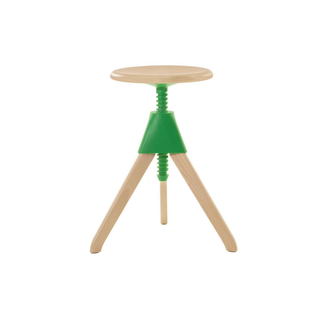 Adjustable Wooden Stool JERRY by Konstantin Grcic for Magis 04