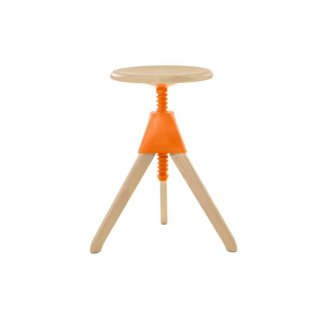 Adjustable Wooden Stool JERRY by Konstantin Grcic for Magis 05