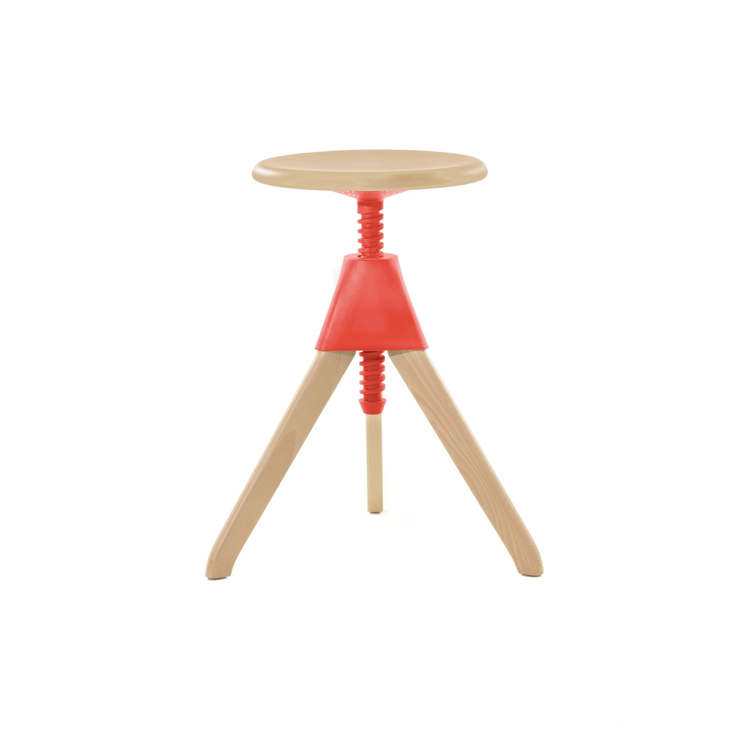 Adjustable Wooden Stool JERRY by Konstantin Grcic for Magis. Shop