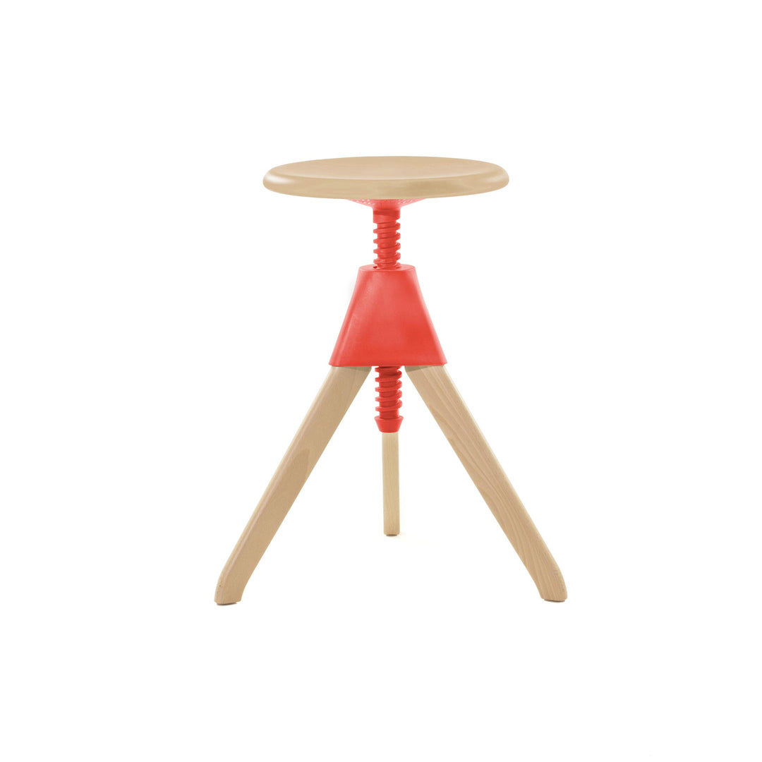 Adjustable Wooden Stool JERRY by Konstantin Grcic for Magis 06